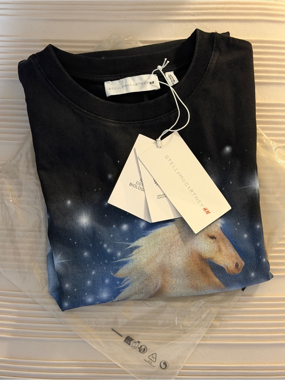 Stella McCartney X H&M Oversized Printed T-Shirt Size S, L